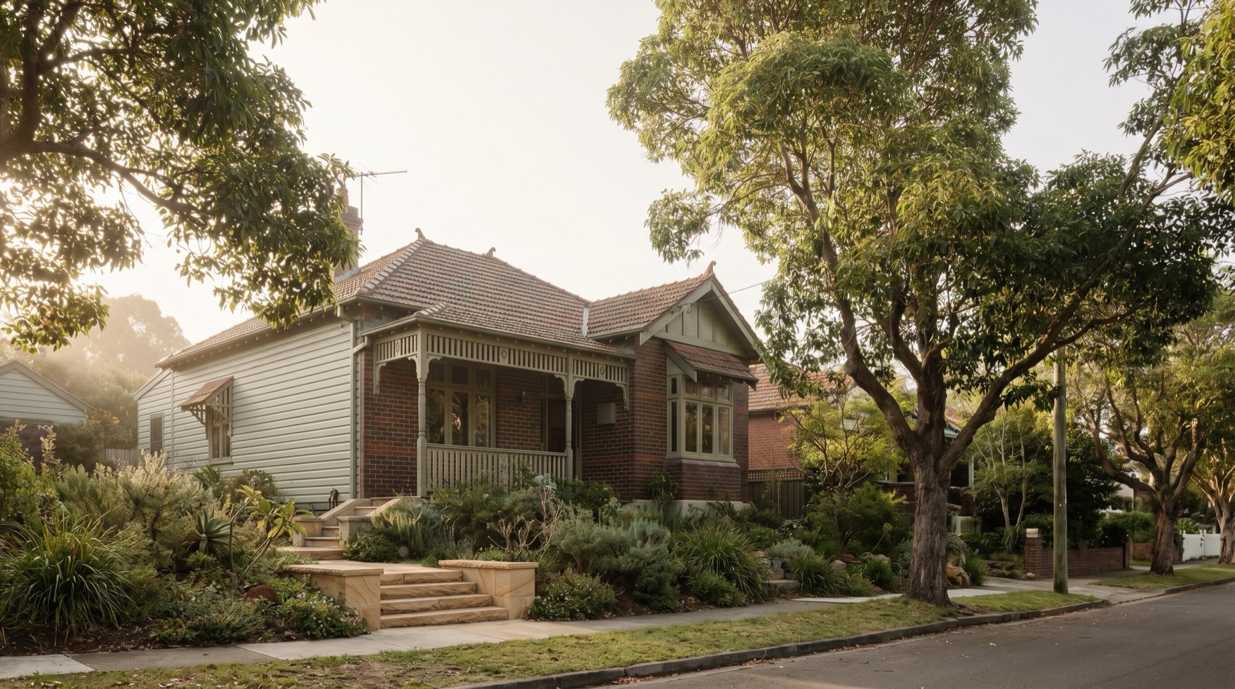 An older Federation home in Mayfield