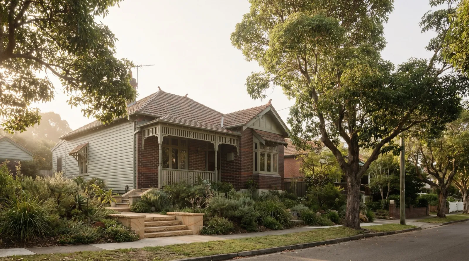 An older Federation home in Mayfield